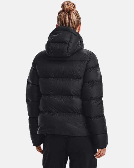 Women's UA Storm ColdGear® Infrared Down Jacket, Black, pdpMainDesktop image number 1